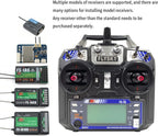 DTXMX Flysky FS-i6 6 Channels 2.4G RC Transmitter and Receiver FS-iA6B Radio Controller for Helicopter Quadcopter FPV Drone (Mode_2)