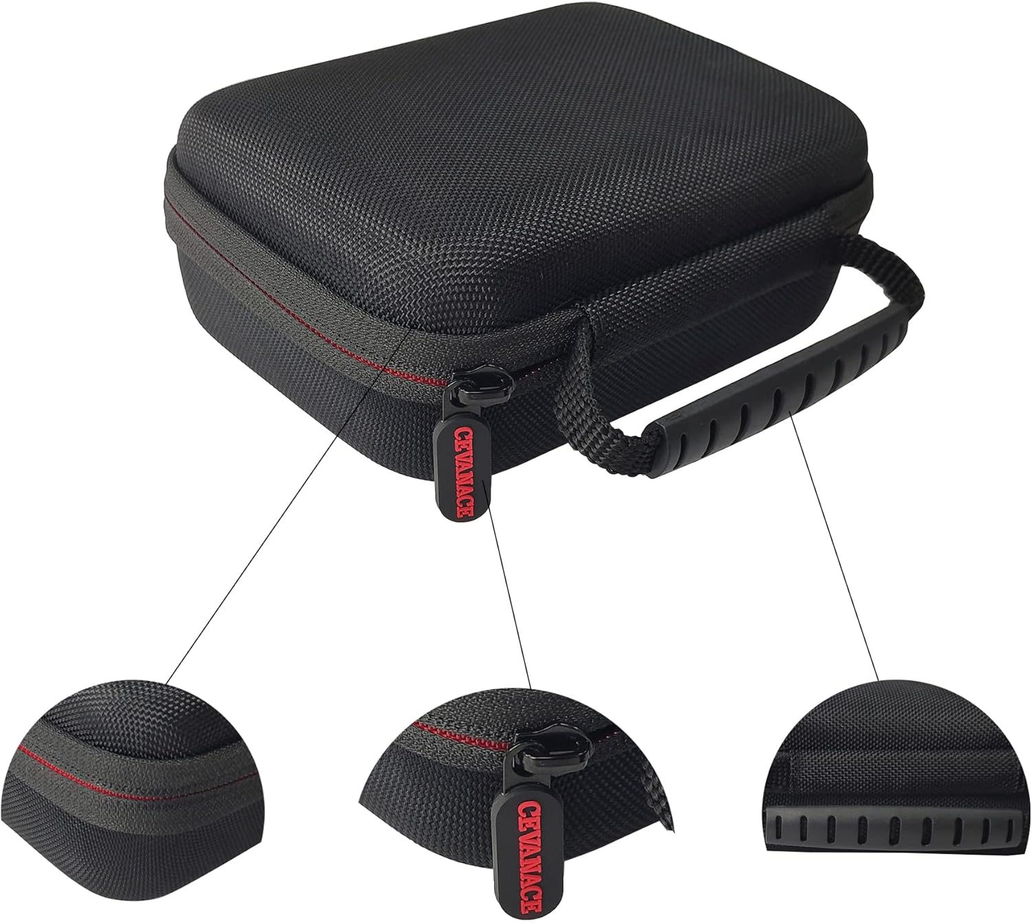 EVA Hard Case with Foam£¬6.7 x4.7 x2.5 inches Hard Sided Camera/Digital Case EVA shockproof Outdoor case£¬Suitable for storage of drones, digital products, electronic instruments, etc.