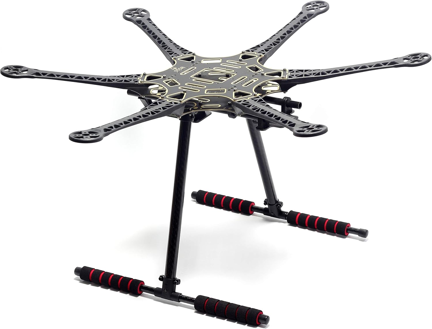 S550 Hexacopter Frame Kit 6-Axis Drone Flame with Carbon Fiber Landing Gear