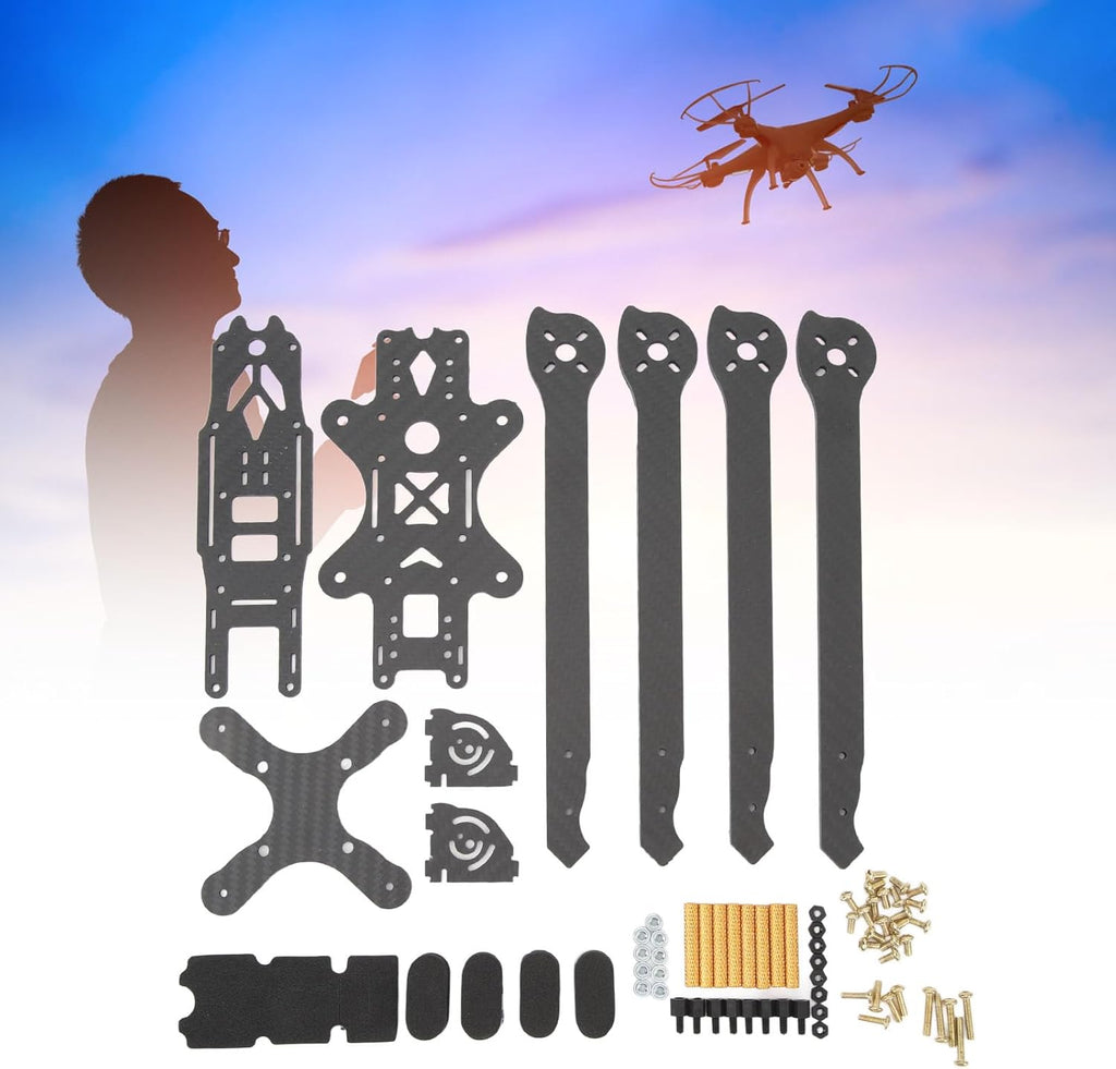 FPV Drone Frame Kit, 9 Inch Drone Frame with 390mm Wheelbase for Quadcopter Build