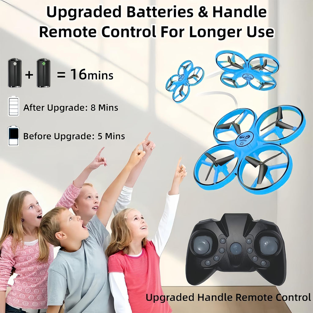2025 Upgraded Hand Controlled Drone for kids,Somatosensory aircraft with Smart Watch Controlled, Gesture sensing aircraft Cool LED Remote Control Drone 360¡ã Flips,quadcopter