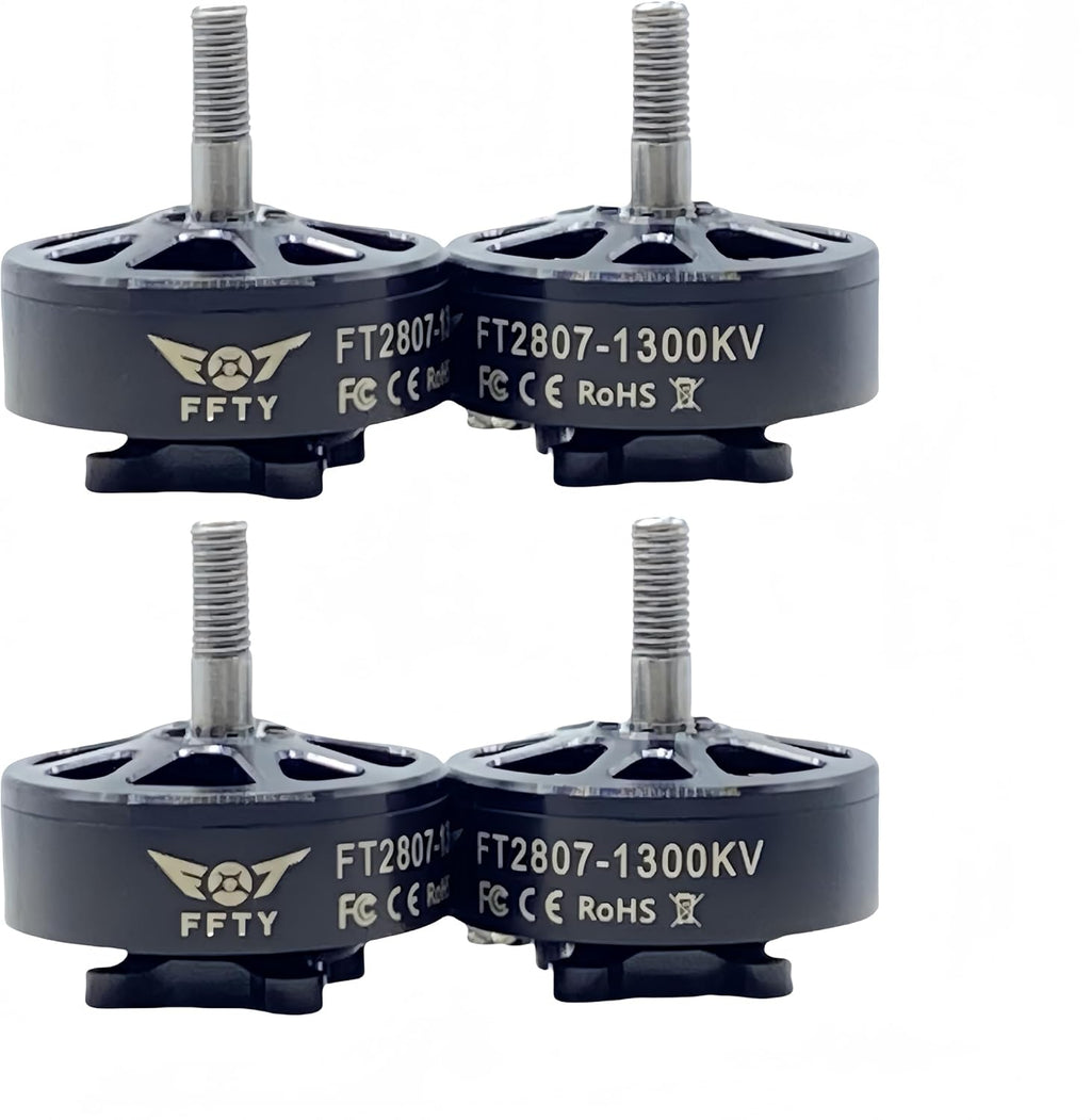 X2807 1300KV Drone Motor - 2S - 6S Li - Ion, 6¡å - 7¡å Prop, Brushless Motor for Multi - Rotor & Fixed - Wing RC Aircraft (4 PCS 2807/1300KV)