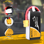 TATTU 3S 11.1V 1300mAh 45C LiPo Battery Pack with XT60 Plug for Eachine Wizard X220 QAV250 QAV180 210 Vortex 285 Mini H FLIP FPV 250S Emax Nighthawk 250 ZMR 250 HOVERSHIP MHQ2