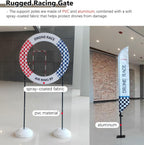 Drone Obstacle Course Gates Kit, Rc FPV Racing Training Set, Indoor/Outdoor Racing Drone Obstacle Hoop, Model Aircraft Practice Equipment(Style a)