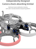 GEP-CL20 CineLog 20 Carbon Fiber Frame Kit 2inch 100mm Wheelbase With Propeller Guard for Indoor Scene Quadcopter Drones (1PC GEP-CL20)