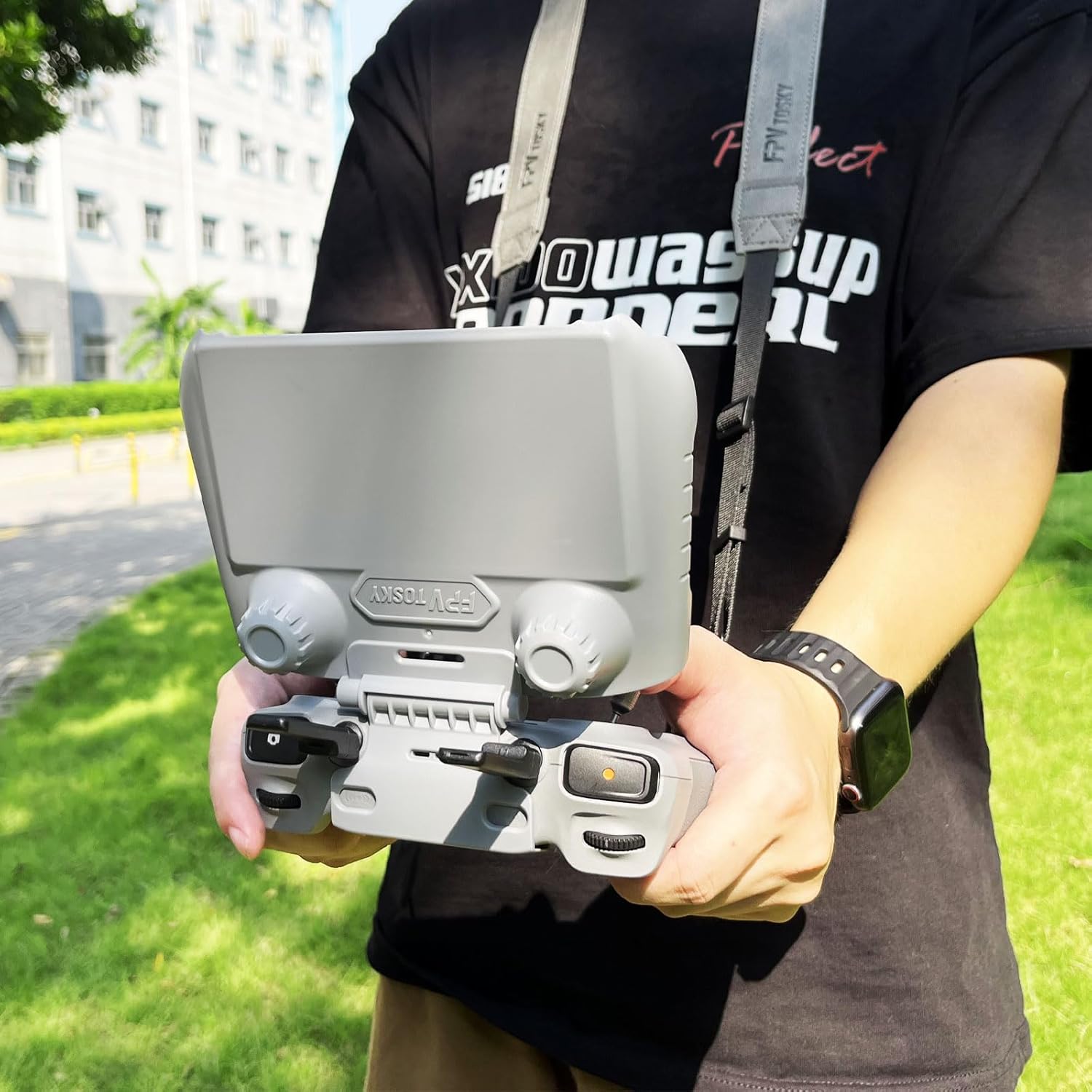 FPVtosky Mini 4 Pro Accessories Bundle 7-IN-1 Kit, Includes: Mini 4 Pro Case, ND Filters Set, Landing Pad, Lanyard, Lens Cap, Screen Protector, Sunshade for DJI Min 4 Pro Accessories