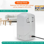 45W Dual Battery Charger with Storage Charge for DJI Flip Drone,Two-Way Charging Hub,Charge 2 Batteries Accessories