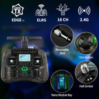 Radiomaster Pocket ELRS Remote Controller Portable Hall Gimbal EdgeTX Transmitter with LED Light for FPV Drone/RC Helicopter&Car Boats&Multirotor (Battery Not Included)