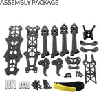 Mark4 HD 5-Inch FPV Racing Drone Frame Kit, 225mm Wheelbase Carbon Fiber Quadcopter Frame with 5mm Arm for RC Freestyle FPV, Drone Quad Compatible with DJI FPV Air Unit Vista System