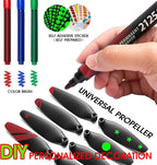 Universal 70mm/2.76In Drone Propellers for S159, S166, S167, S197, V168 Models - Replacement Drone Accessories with Stable and Low-Noise Operation, Easy Installation and Removal,16-Pack (Black)