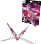 Self Flying eBird Pink Butterfly - Electronic Flying Bird Drone Toy. Adjust The Rudder to Make The Flapping Wings Bird Fly Forward and Back to You. 3 Flying Models! No Remote Control Needed