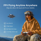 CADDXFPV Protos FPV Drone RTF Kit, Built-in Walksnail 6g VTX, 1080p/60fps HD Digital Video Transmission, 4.5 FPV Goggles Screen, 3-in-1 Charging Hub for 3 Batteries, Supports 3 Flight Modes, Perfect FPV Gift for Beginners & Freestyle Racing