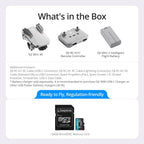 DJI Mini 4K Drone with 4K UHD Camera with 64GB MicroSDXC Memory Card Bundle