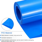 MECCANIXITY Battery Wrap PVC Heat Shrink Tubing 55mm Dia 85mm Flat 33 Feet(10meters) Blue Good Insulation for Battery Pack