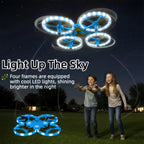 2025 Upgraded Hand Controlled Drone for kids,Somatosensory aircraft with Smart Watch Controlled, Gesture sensing aircraft Cool LED Remote Control Drone 360¡ã Flips,quadcopter