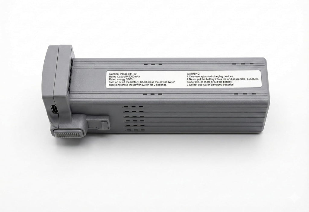 Inc Volo X EZ AI Spare Battery, 11.4V, 5000mAh, 57Wh, Replacement Battery for Volo X Drone, Up to 45 Minutes Flight Time