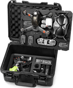 LEKUFEE Waterproof Hard Case for DJI FPV Drone,Explorer Combo,DJI Goggles Integra,Goggles 2/ V2, FPV Motion Controller, RC Motion 2,Accessories(Case Only)