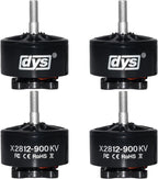 DYS 4pcs X2812 900KV Drone Brushless Motor,6S FPV Motor for 7,8Inch FPV Drone Frame Racing Power Motor,FPV Drone Motor, Quadcopter Motor,Multirotor Drone Motors