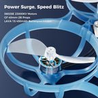 BETAFPV Air75 Brushless Whoop Quadcopter, Ultralight 1S 75mm Micro Whoop Drone with C03 FPV Camera, G473 5IN1 Air Flight Controller ELRS Receiver 0802SE 23000KV Motors for FPV Racing Freestyle-ELRS