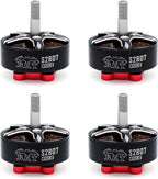 Surpass Hobby S2807 Outrunner Brushless Motor 6S 1300KV Drone Motor for 6-7inch Long Range FPV Racing Drone Freestyle FPV Drone Quadcopter (1300KV 4Pcs)