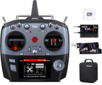 Radiolink T16D 16 Channels RC Transmitter and R16F Telemetry Receiver, Multi-Protocol and Voice Broadcast Support, RC Radio Remote for Drone, Airplane, Car, Boat and More (Mode 2 Left Throttle)
