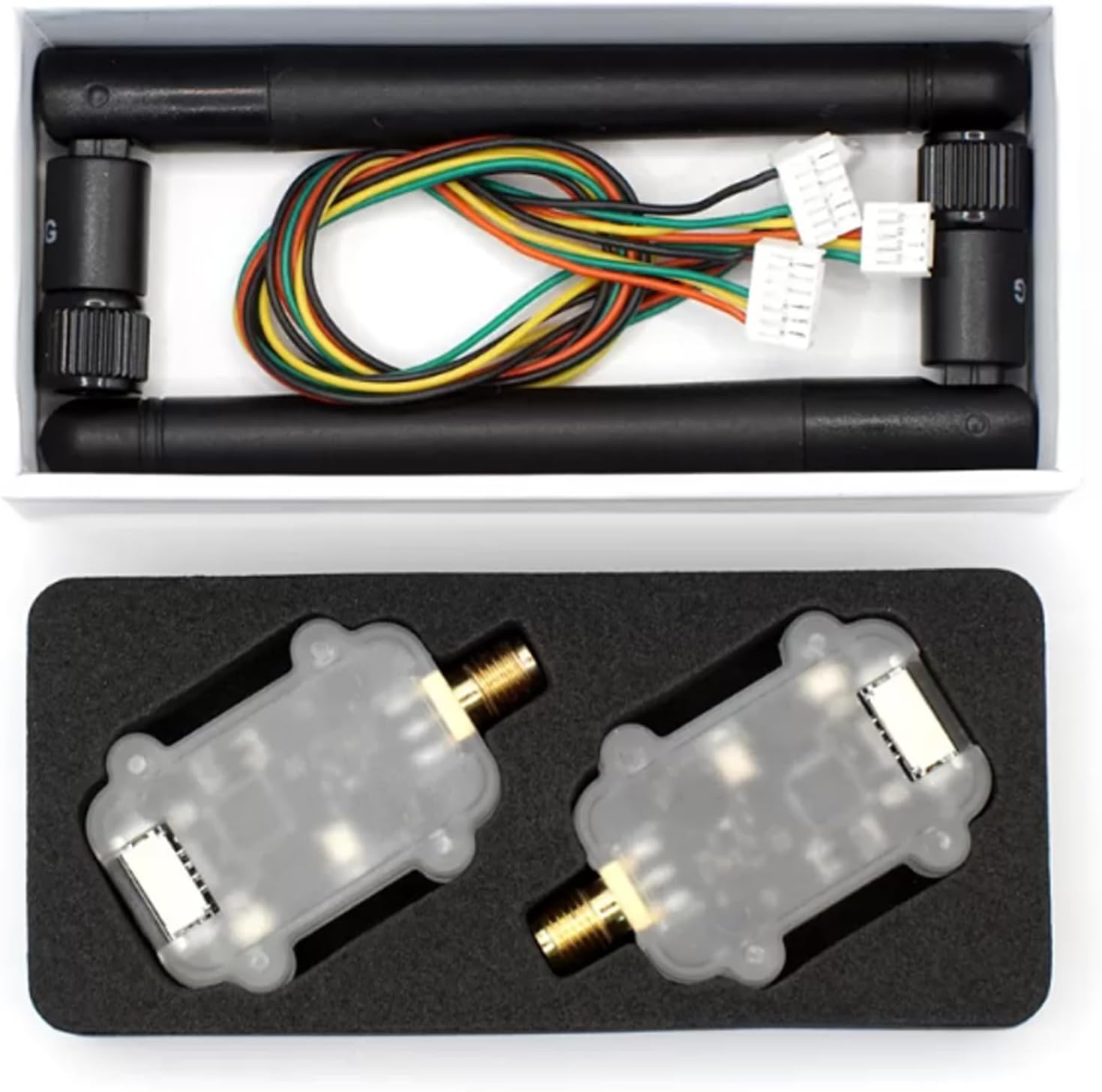 SXZ-LR24-F - 2.4GHz LoRa Telemetry 15km or More, Provide a Reliable Point-to-Point bidirectional Communication Link for Pixhawk/Ardupilot/PX4