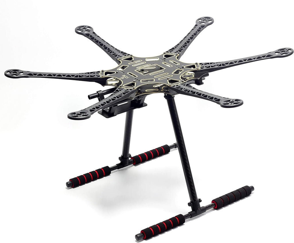 S550 Hexacopter Frame Kit 6-Axis Drone Flame with Carbon Fiber Landing Gear