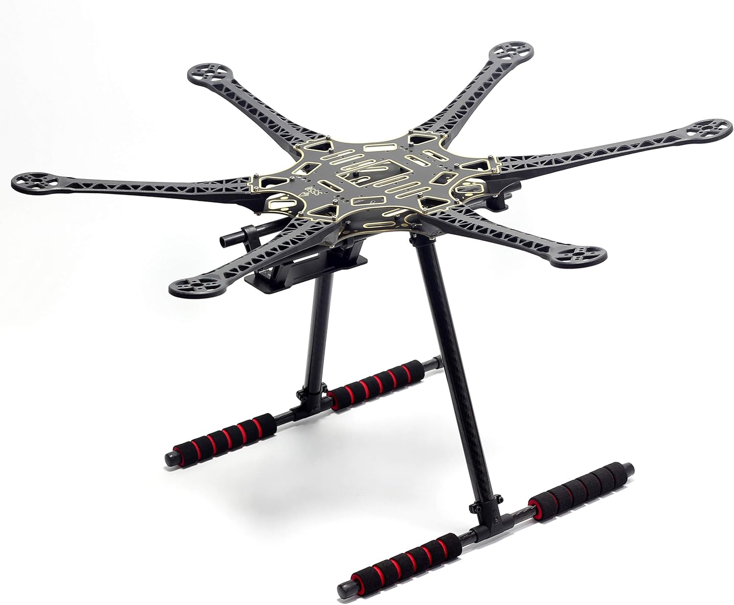 S550 Hexacopter Frame Kit 6-Axis Drone Flame with Carbon Fiber Landing Gear