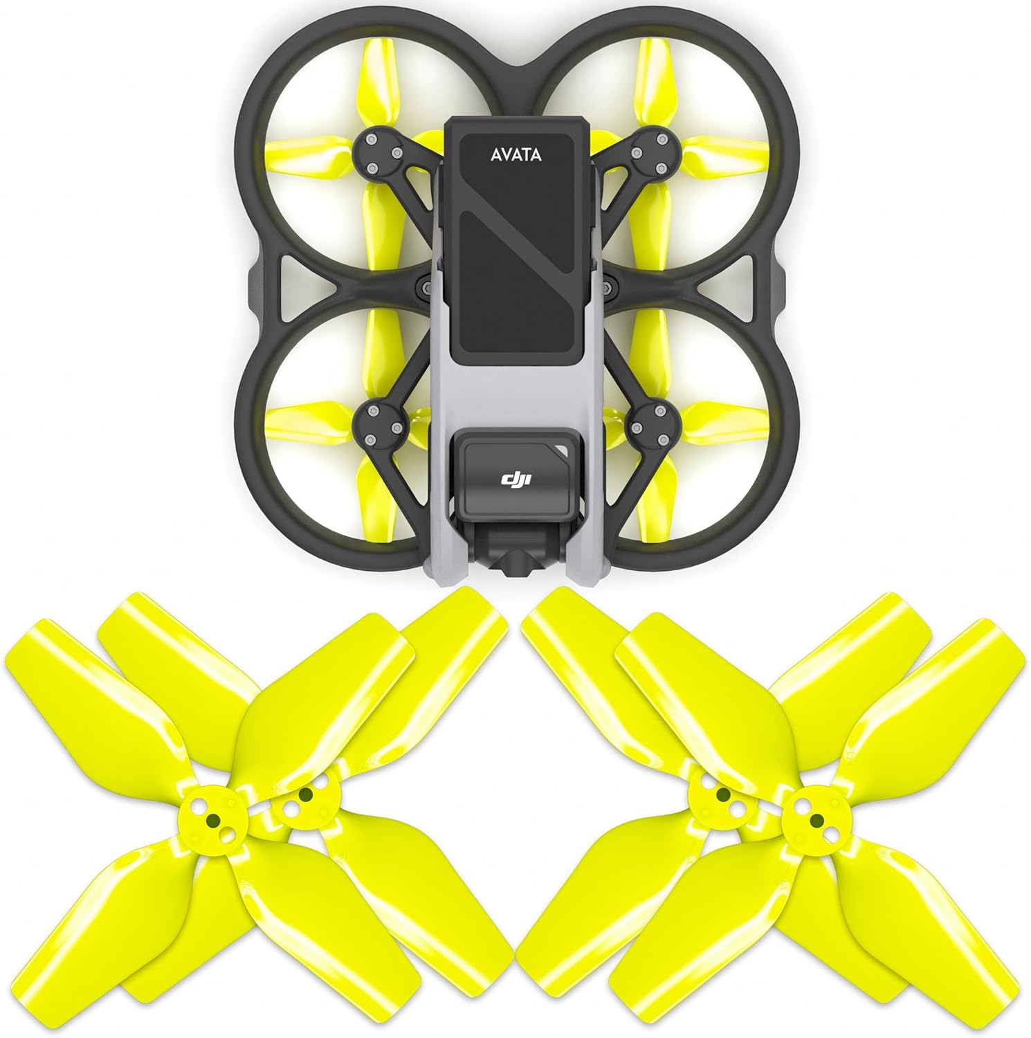 Master Airscrew 4-Blade Upgrade Propellers for DJI Avata - Electric, 4 pcs