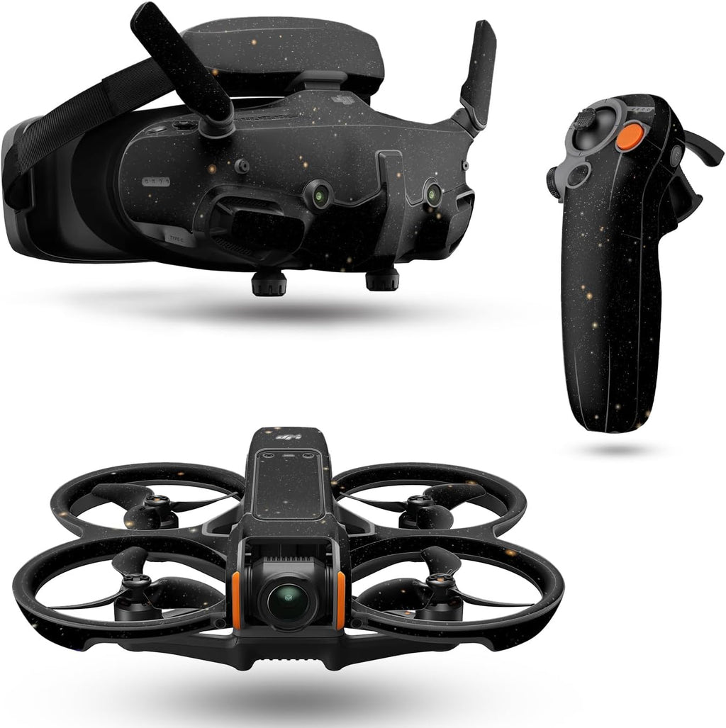 Drone Skin Compatible with DJI Avata 2 Bundle (2024) - Deep Space - Premium 3M Vinyl Protective Wrap Decal Cover - Easy to Apply | Crafted in The USA by MightySkins