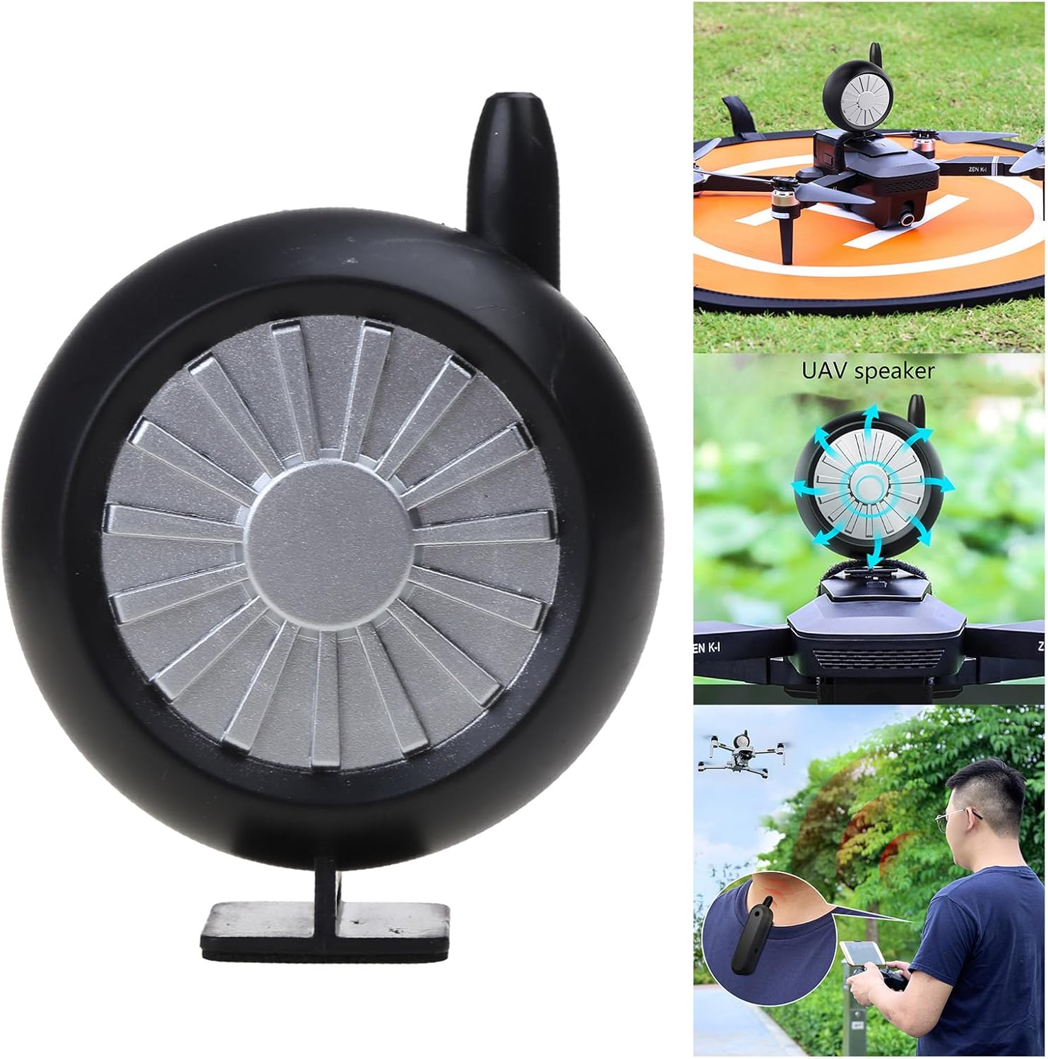 Drones Speaker Megaphone with Loudspeaker 1000m Control Distance for Air///Phantom3 4/ Air 2 Accessory