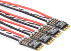 Readytosky 35A ESC 2-6S Brushless ESC Lipo BLHeli_S Brushless Electronic Speed Controller Support D-Shot 150/300/600 for FPV Drone RC Helicopter Quadcopter(4PCS)