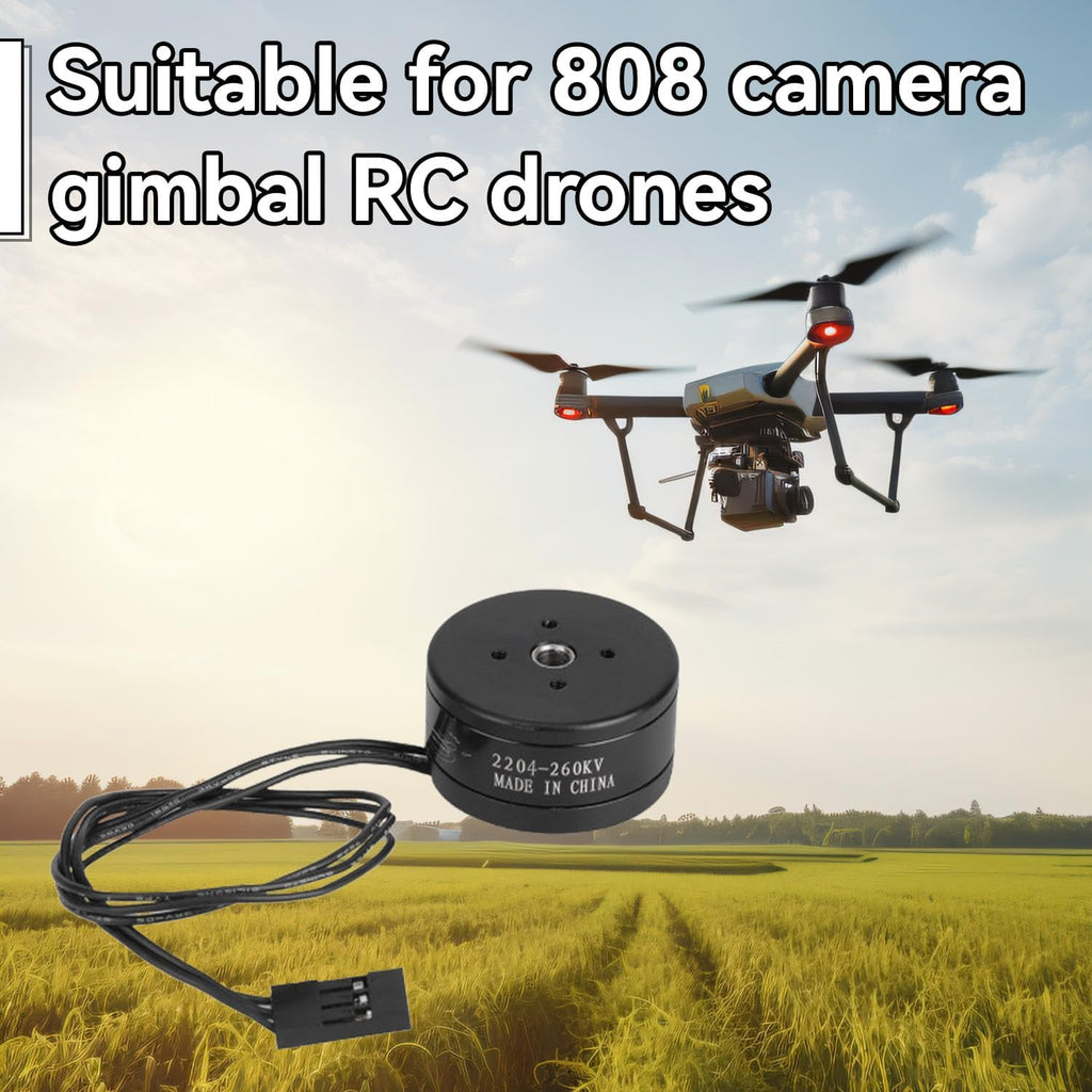 Hapivida Outdoor Brushless Motor 260kv RC Drones Bl Camera Accessory for Gimbal