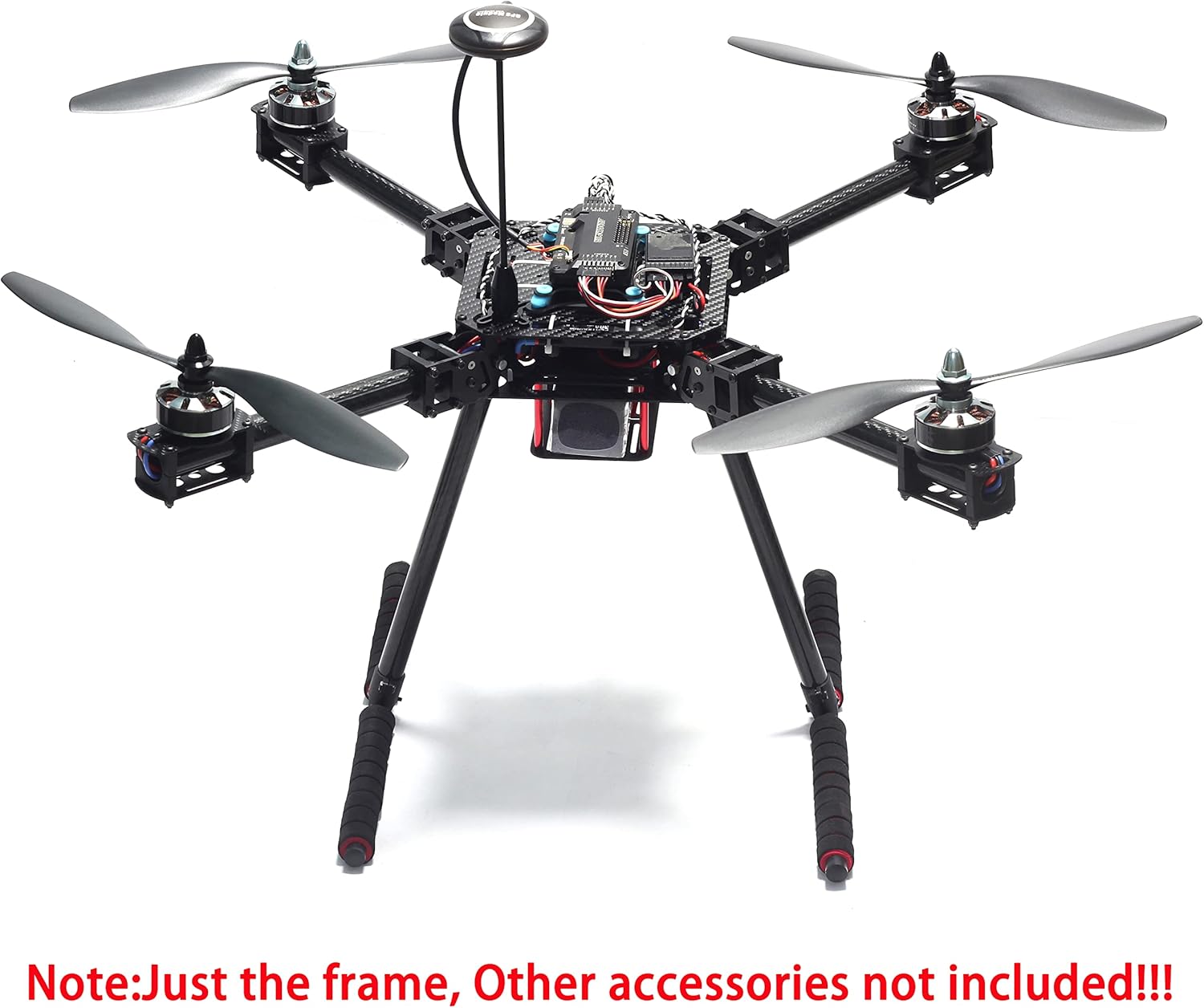 Readytosky ZD550 Quadcopter Frame 550mm Folding Carbon Fiber Drone Frame with Carbon Fiber Landing Skid