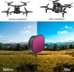 Filter ND Set (ND 8 16 32 64) Compatible with DJI FPV Drone(Four-Piece)