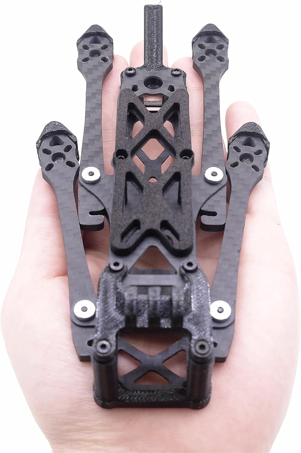 YoungRC 4inch FPV drone frame kit RC Mini Ran'4 Carbon Fiber Frame Kit 185mm with 4mm Thickness Arms For RC FPV Mini Drone Quadcopter