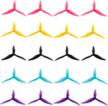 20PCS Drone Props Propeller Gemfan Hurricane 51477 Smooth FPV Racing Props 5.1inch 3-Paddle Propeller CW CCW Props with 5mm Mounting Hole for 2206-2407 Motor for FPV Racing Drone