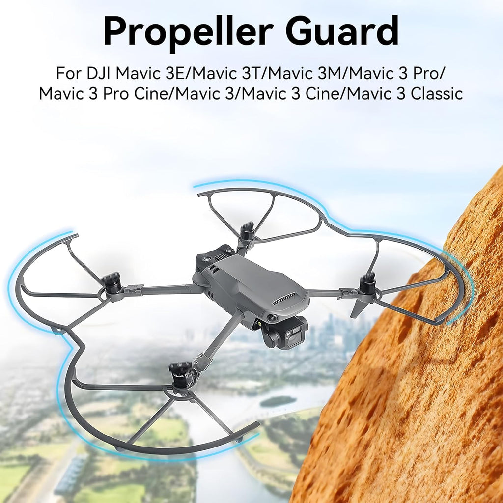 Propeller Guard for DJI Mavic 3 Pro/Cine/Mavic 3 Classic Quick Release Prop Blade Guard for DJI Mavic 3 Series and Mavic 3E, Mavic 3T, Mavic 3M Drone Accessories