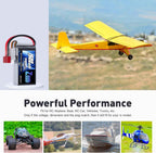 Zeee 2S 1500mAh Lipo Battery 7.4V 60C Soft Pack RC Battery with T Plug for FPV Drone Quadcopter Helicopter Airplane RC Boat RC Car RC Models(2 Pack)