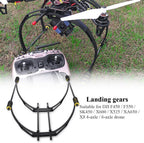 Drone Landing Gear Kit, Enhanced Stability and Protection Quadcopter Landing Gear Extender Heightened Bracket for Drone Enthusiasts, Aerial Photography, Racing Drones, Hobbyists