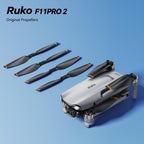 Ruko F11PRO 2 Drone Propellers (4Packs) - Replacement Blades, Spare Drone Accessories, Grey,