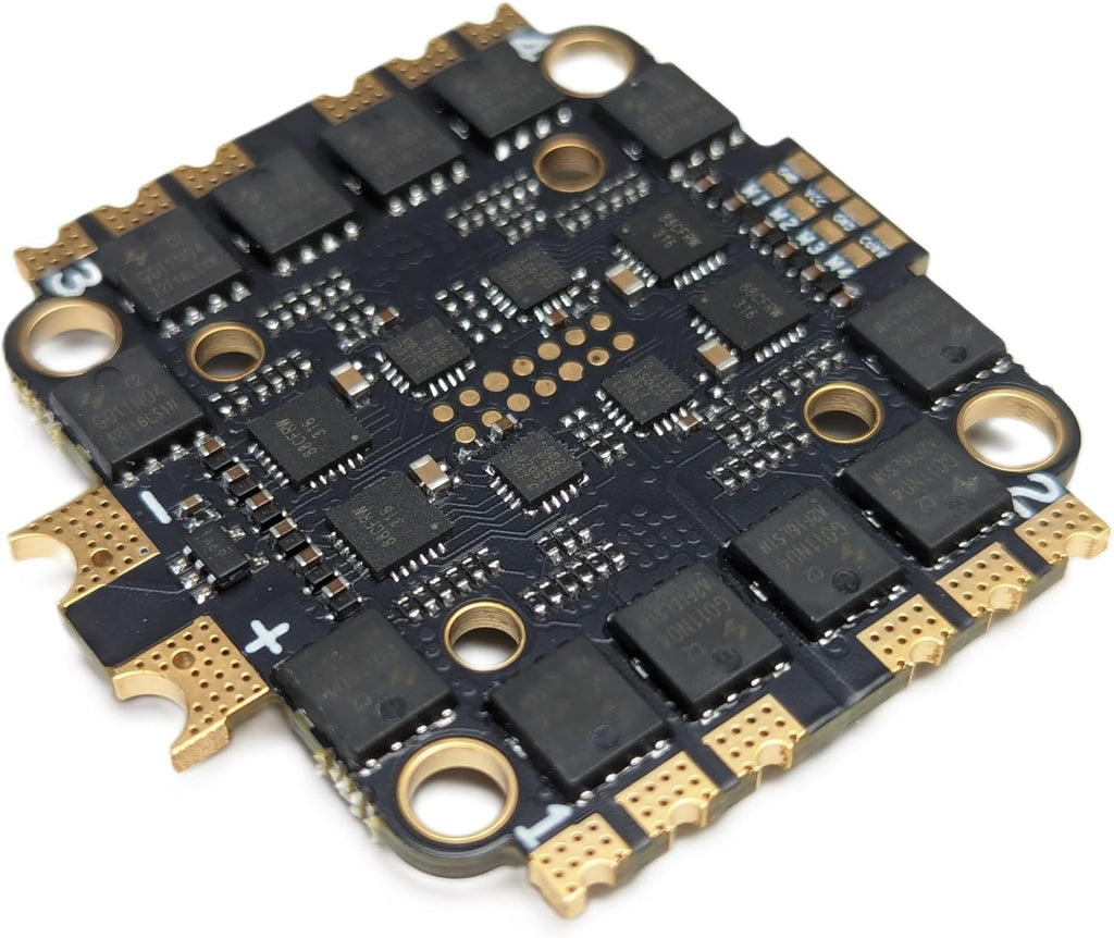 4 in 1 ESC 50A 2-6s Mico Air Electronic Speed Controller Bluejay Firmware with Double Hole Spacing for FPV RC Drone