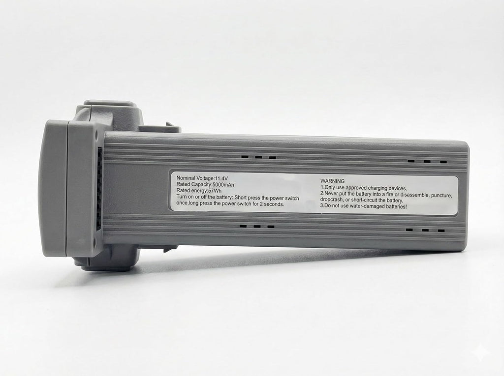 Inc Volo X EZ AI Spare Battery, 11.4V, 5000mAh, 57Wh, Replacement Battery for Volo X Drone, Up to 45 Minutes Flight Time