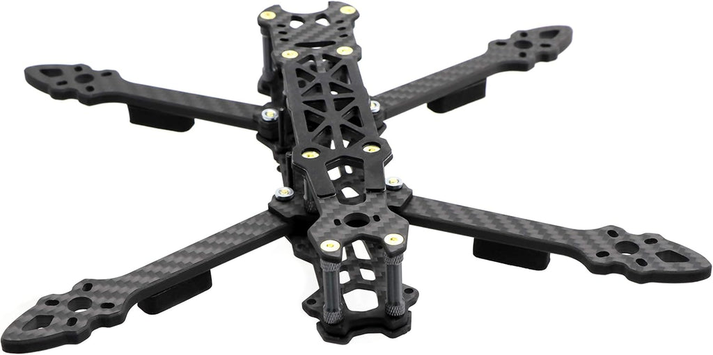 225mm FPV Racing Drone Frame Carbon Fiber 5 inch Quadcopter Freestyle Frame Kit with Lipo Battery Strap