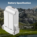 Intelligent Flight Battery Plus for DJI Mini 4 Pro/Mini 3 Pro/Mini3,3850mAh 47 Mins Flight Time Upgrade 2025