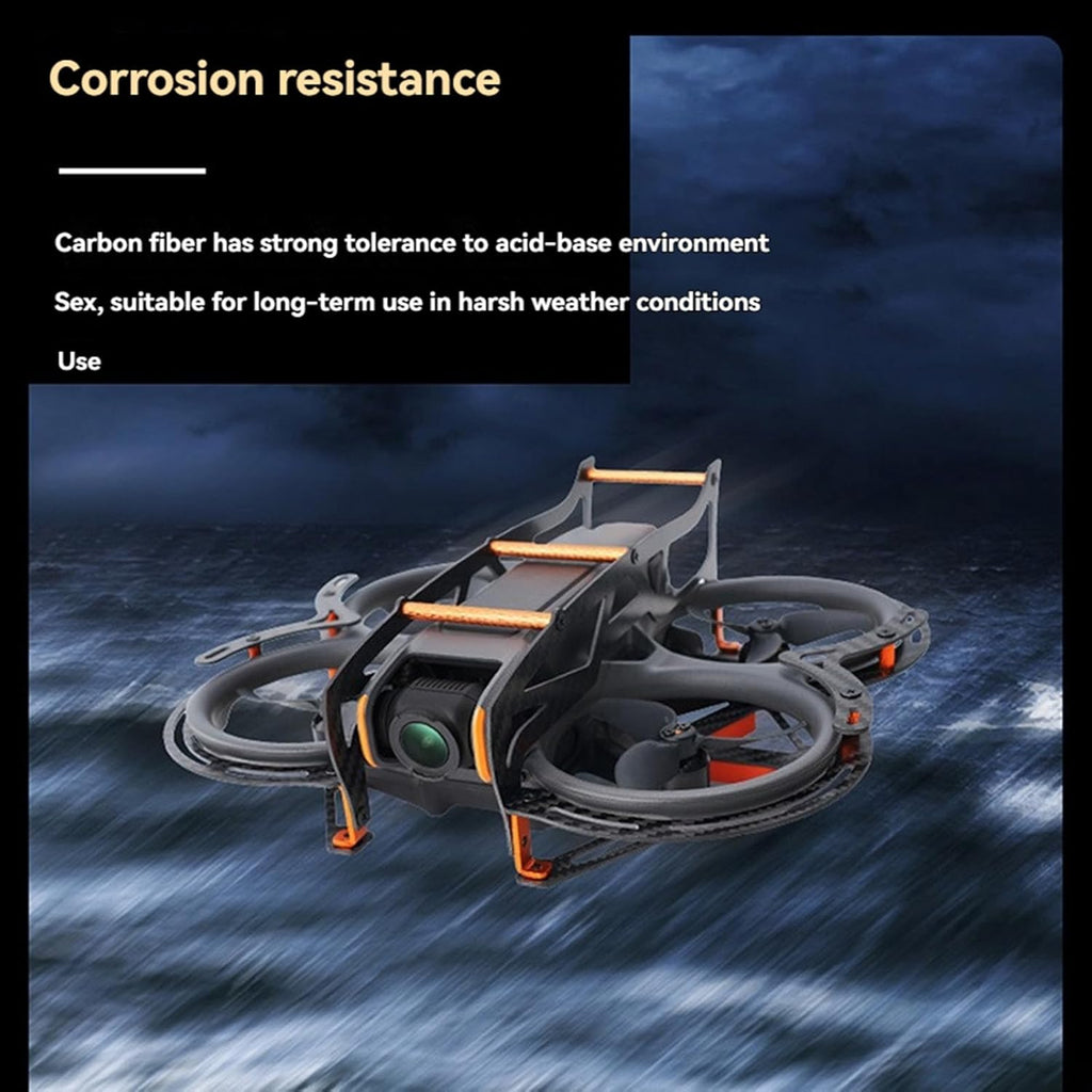 AVATA 2 Carbon Fiber Chassis Armor for DJI Avata 2, Anti-collision Full Protection Cover Plate Frame Guard