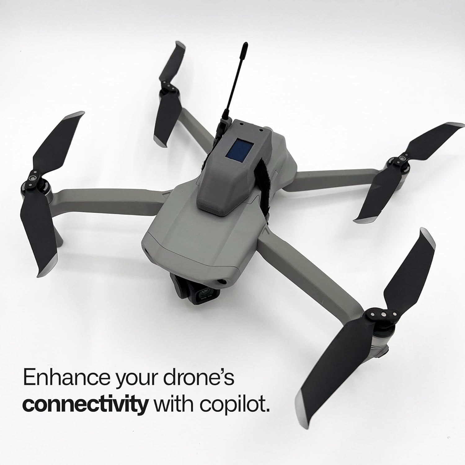 ATAK Enabled S5 Copilot for Drones LoRa Off-Grid Mesh Communicator Meshtastic Flashed Signal Booster & Range Extender from Spec5, Gray