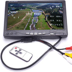 RC 7 Inch FPV Monitor 1024x600 IPS LCD Display Screen Monitor with Hood Sun Shield for RC FPV Drone Quadcopter
