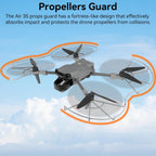 Propellers for DJI Air 3S Drone - 4Pcs Accessories Set with Propeller Guard Protector Landing Gear Low Noise Blades for DJI Air 3/Air 3S Drone Accessories Bundles