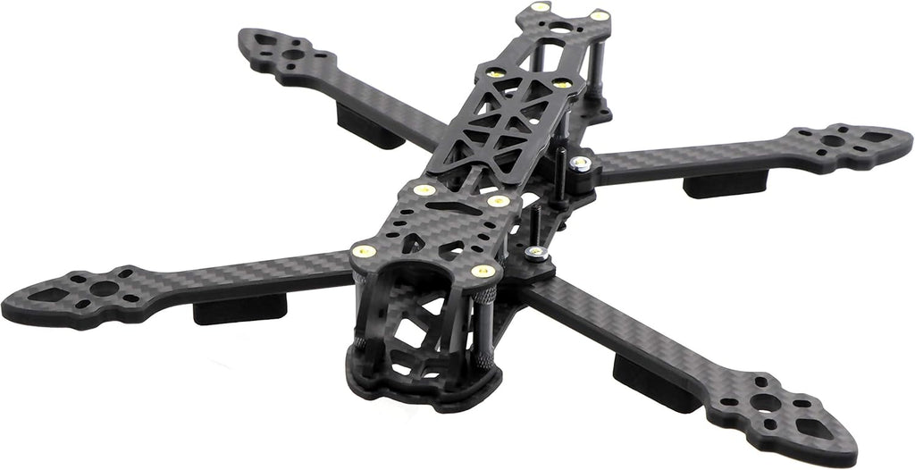 225mm FPV Racing Drone Frame Carbon Fiber 5 inch Quadcopter Freestyle Frame Kit with Lipo Battery Strap